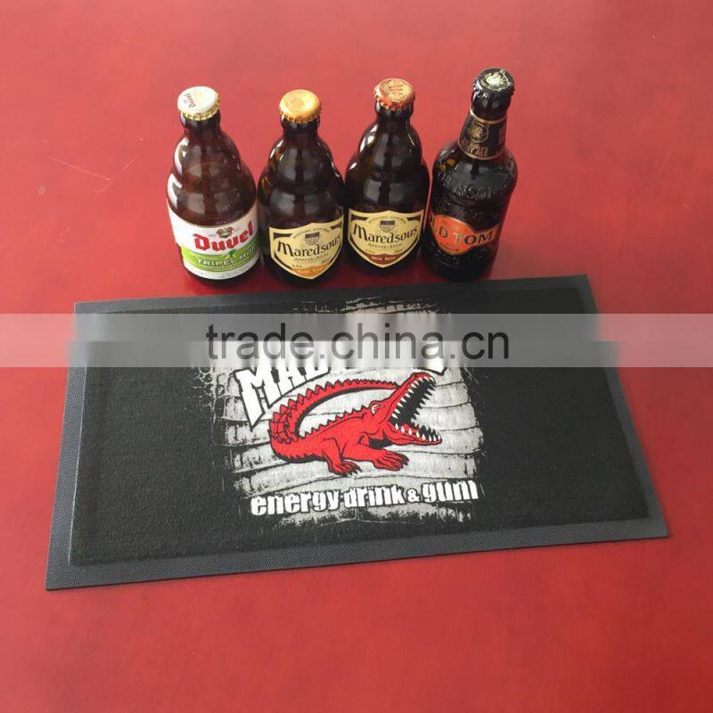 branded non-woven rubber bar mat with low price