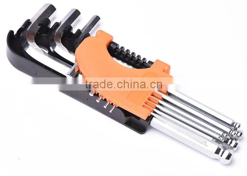 9pcs ball point hex key wrench set AK-0194