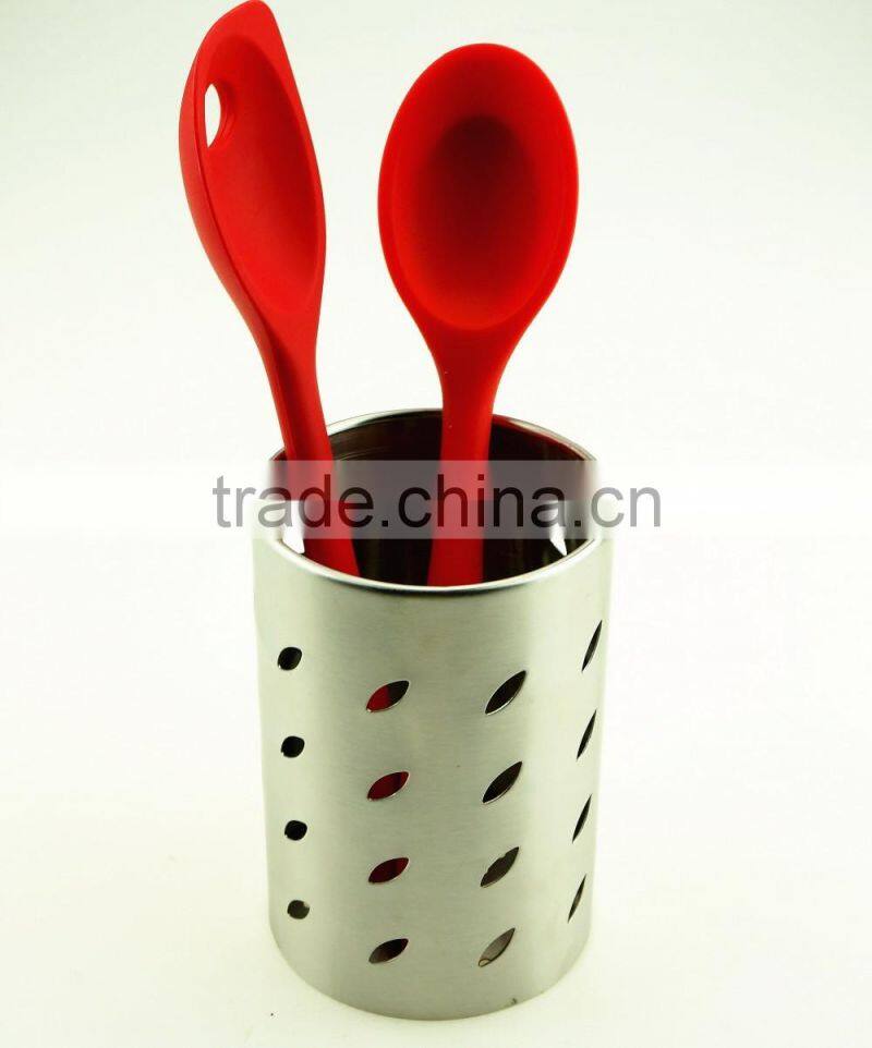 42125 Stainless steel Chopstick Tube/ Kitchen Utensil Holder / chopsticks holder