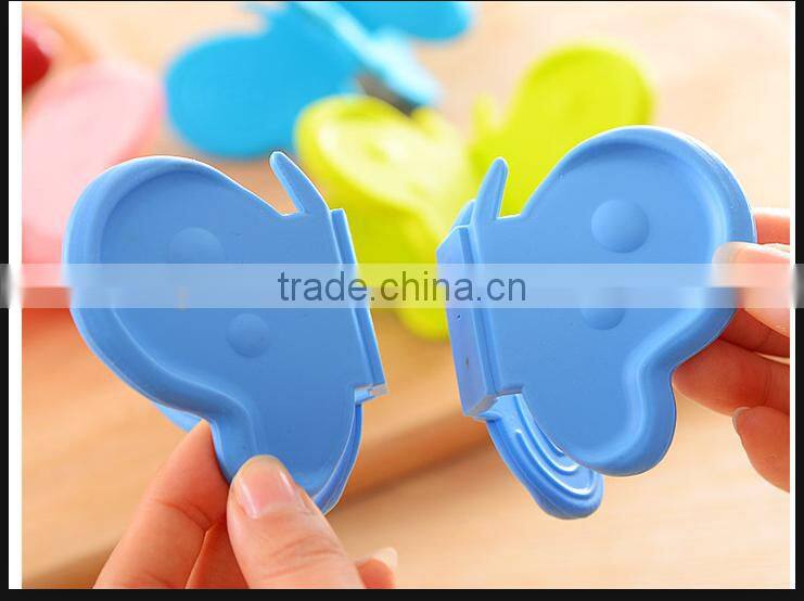Silicone kitchen insulating clamp butterfly, prevent hot clip, hand pad