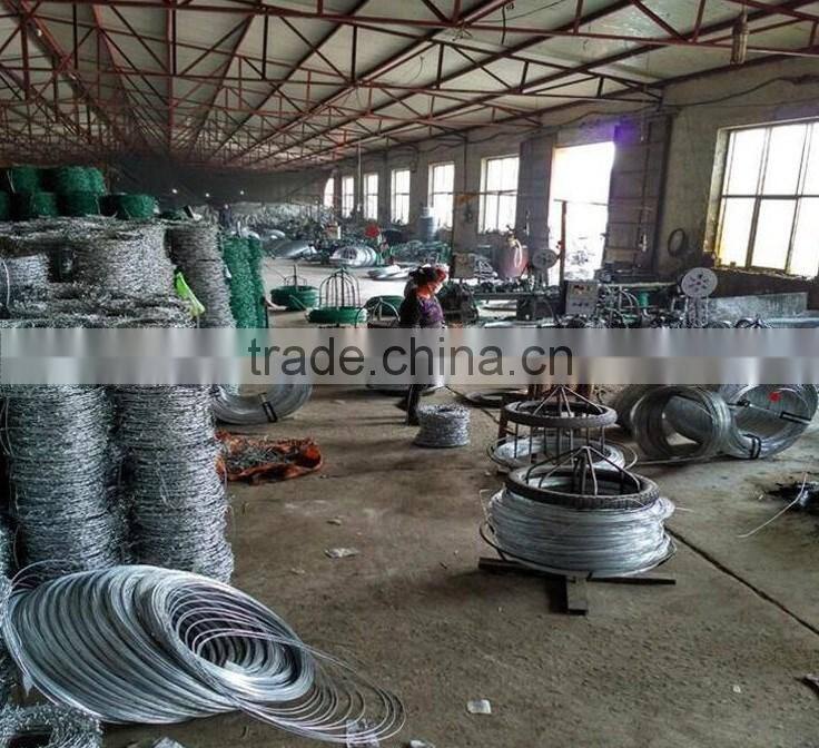 high quality electro/hot dipped galvanized concertina razor wire/razor barbed wire from factory