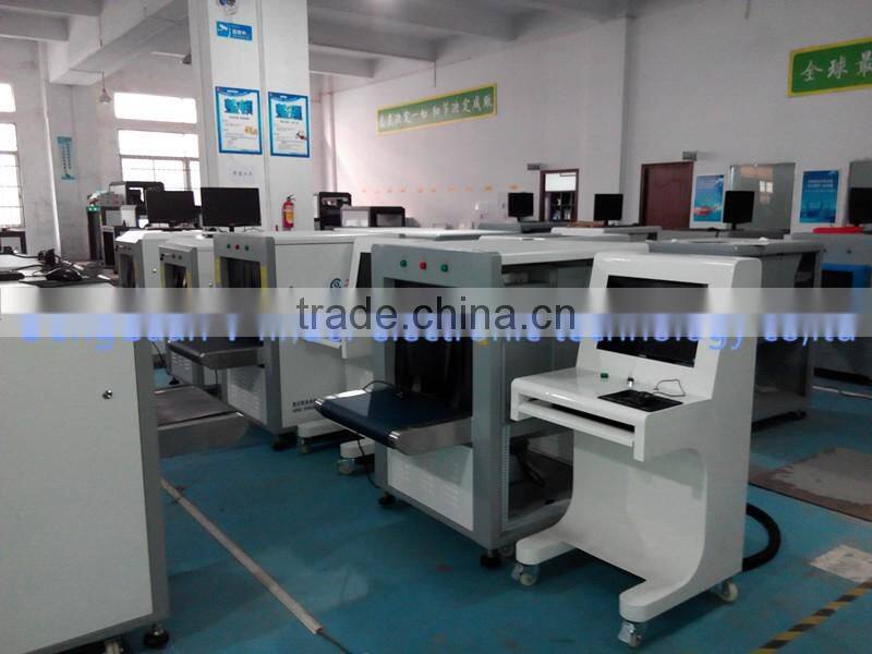 Long warranty baggage x ray inspection machine. luggage scanner machines