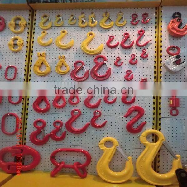 High Quality G80 Eye Hoist Hook With Latch