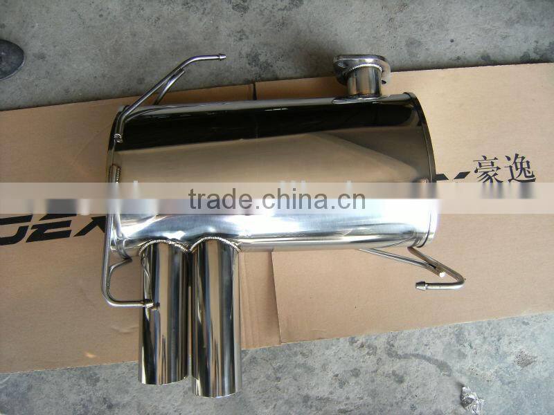 Muffler pipe exhaust catback for BMW E90