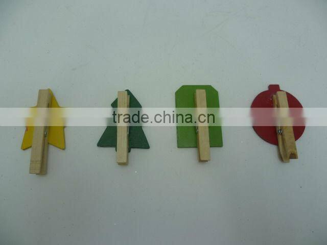 Wood Decoration Blackboard Mini Chalkboard Clip Child Gift Stationery BB