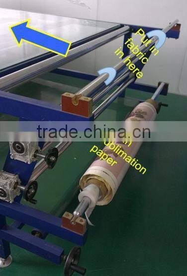 Roller textile printing heat transfer machine for sale