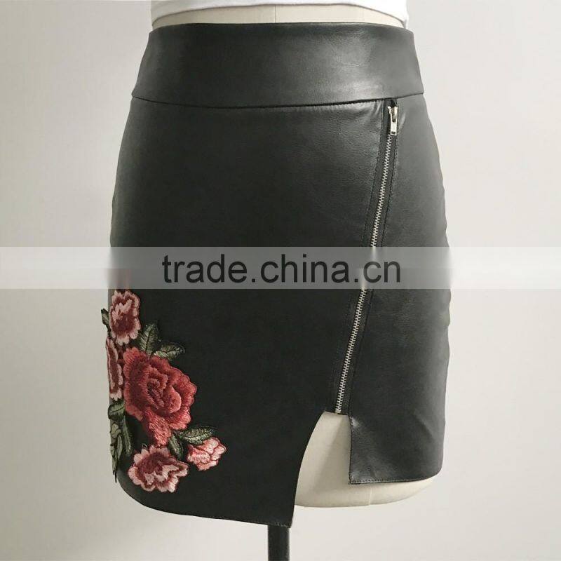 designer one piece short dress pu leather very short mini skirt running skirts