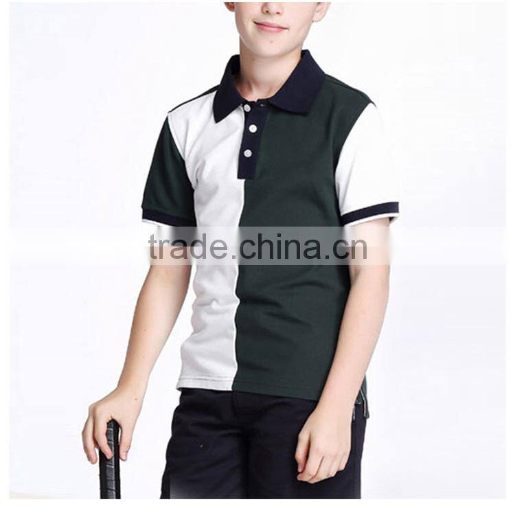 school students' short sleeve T-shirts wear summer colored children's polo shirts and sweat shirts custom