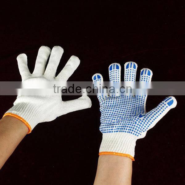 Stock Non Slip Cotton Work Gloves