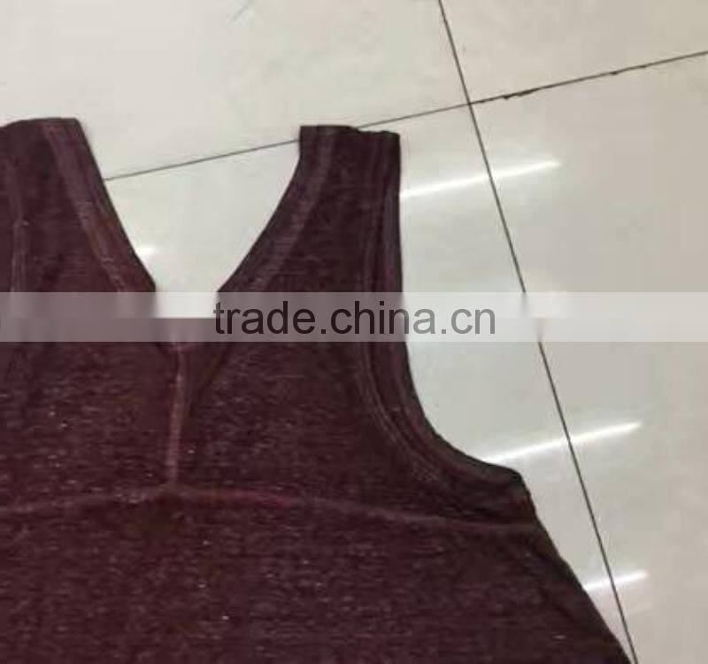 Clearance sale women cotton fitness workout tank top