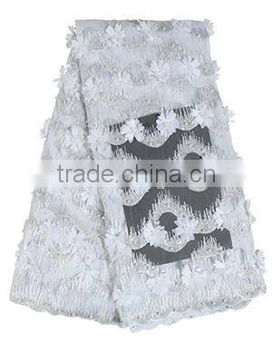 Bestwaylace french lace fabric with sequins fabric FL0267-3