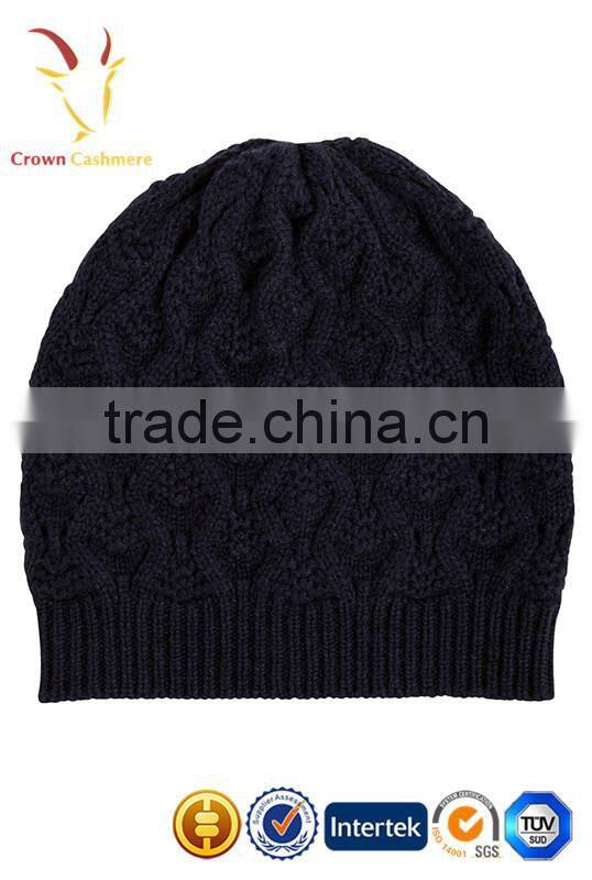 Knitted Cashmere Beanie Kids Hats for Boys and Girls