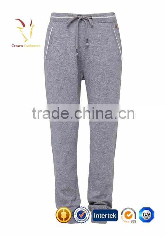 Casual Knitted 100% Pure Cashmere Pants