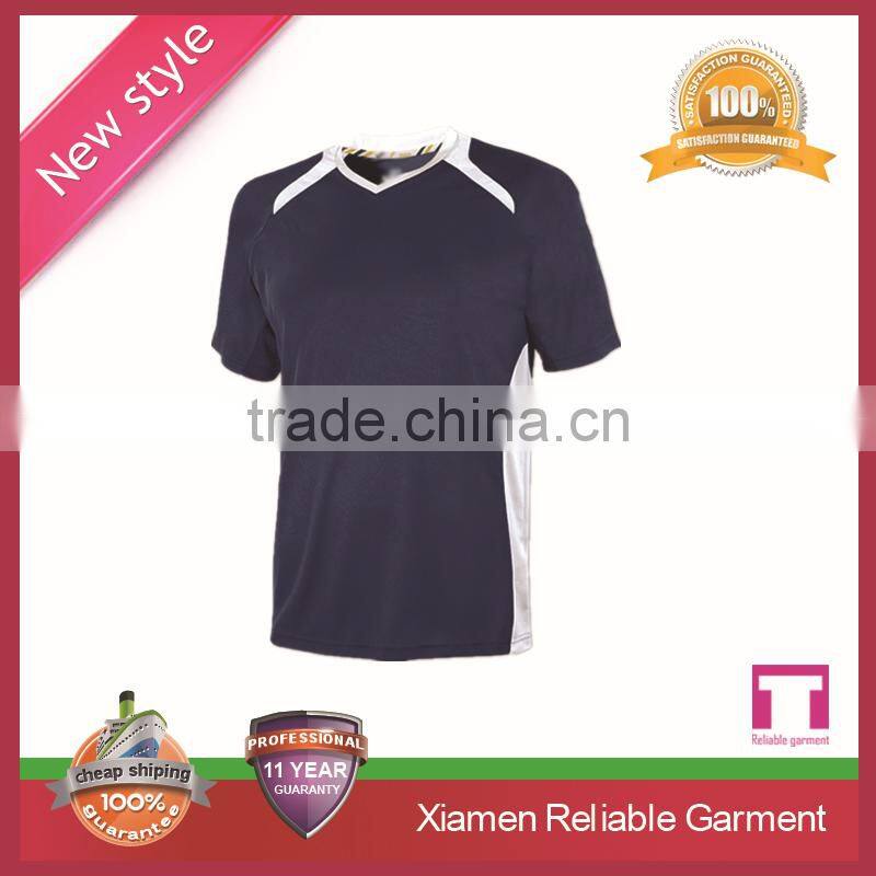 custom polyester striped soccer jersey 2016/2016 OEM China factoy