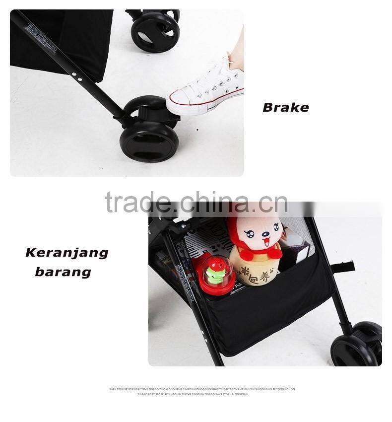 Manufacturer supply Super lightweight mini buggy comfortable folding baby stroller