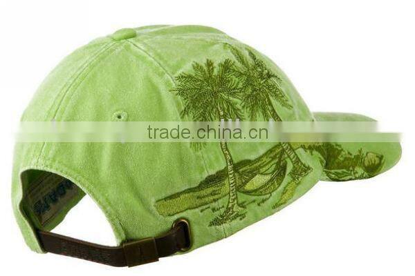 Embroidery woven lable folding baseball cap designer