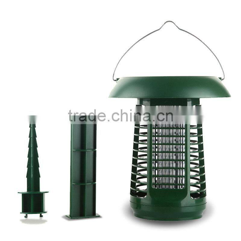 Outdoor Garden Solar energy UV LED Environmental Mosquito insect killer Lamp