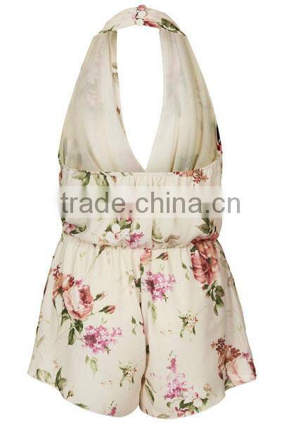 New Summer Halter Ladies One Piece Jumpsuit/Playsuit