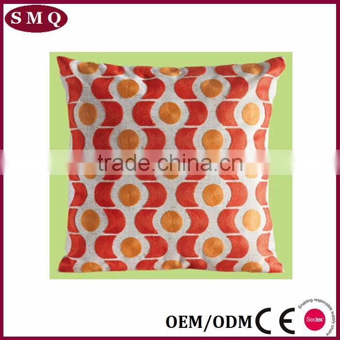 wholesale custom flower embroidery pillow cases