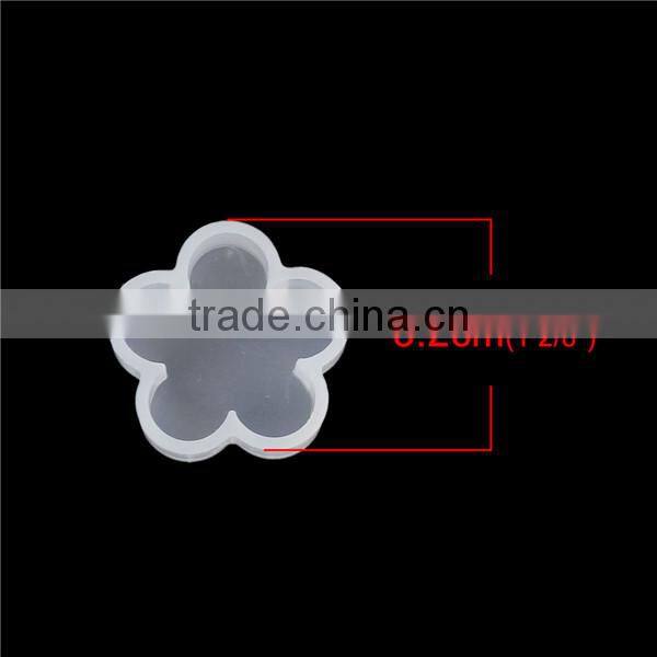 Silicone DIY Tools Resin Mold Flower White 32mm x 31mm
