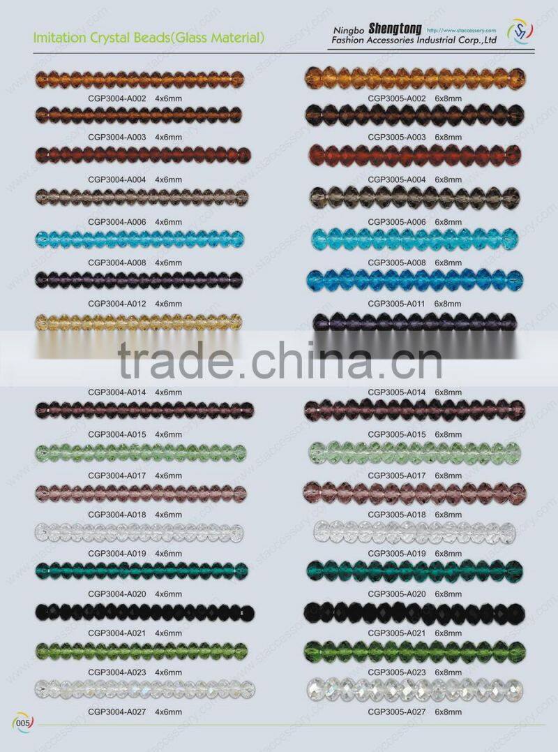 Colorful Crystal Beads Strands,Bracelet Crystal Beads Strands