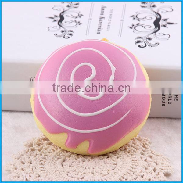 Japan hot sales PU soft squishy toys slow rising squishy donuts