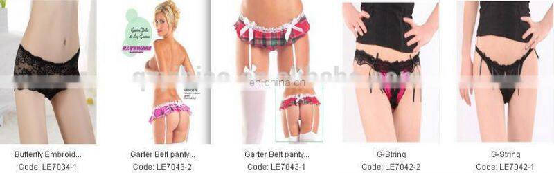 2015 new fashion sexy hot design underwear Glossy V bikini women panty