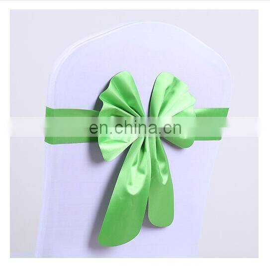 Plain Wholesale Banquet Polka Dot Chair Sash