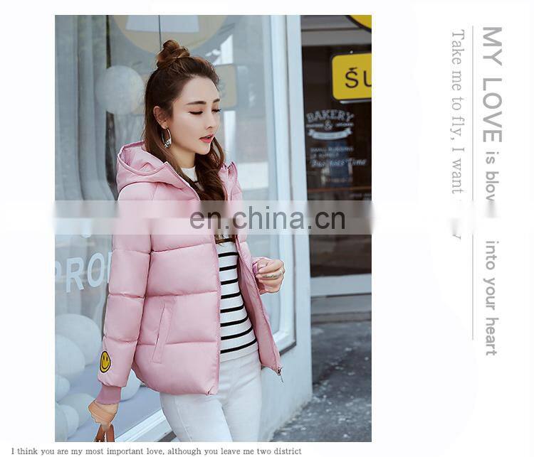 Down jacket new cotton women Korean version of the short paragraph hooded wild lovers loose clothes jacket