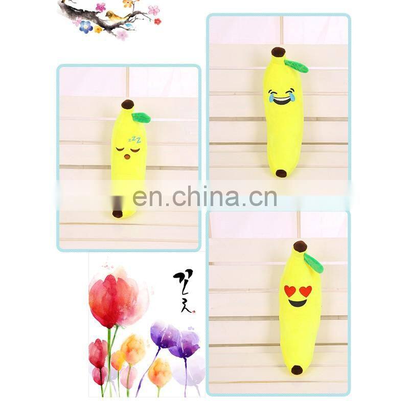 OEM Designs Whatsapp Emoji Stuffed Plush Canana Pillow