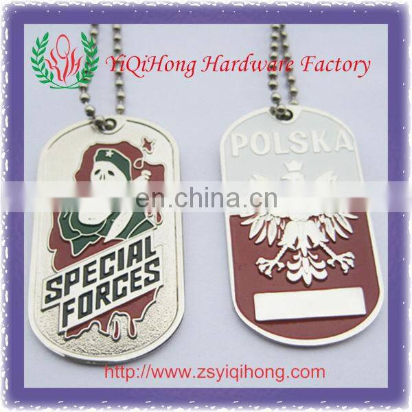 offset printed dog tags