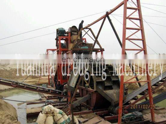 low price bucket chain dredger
