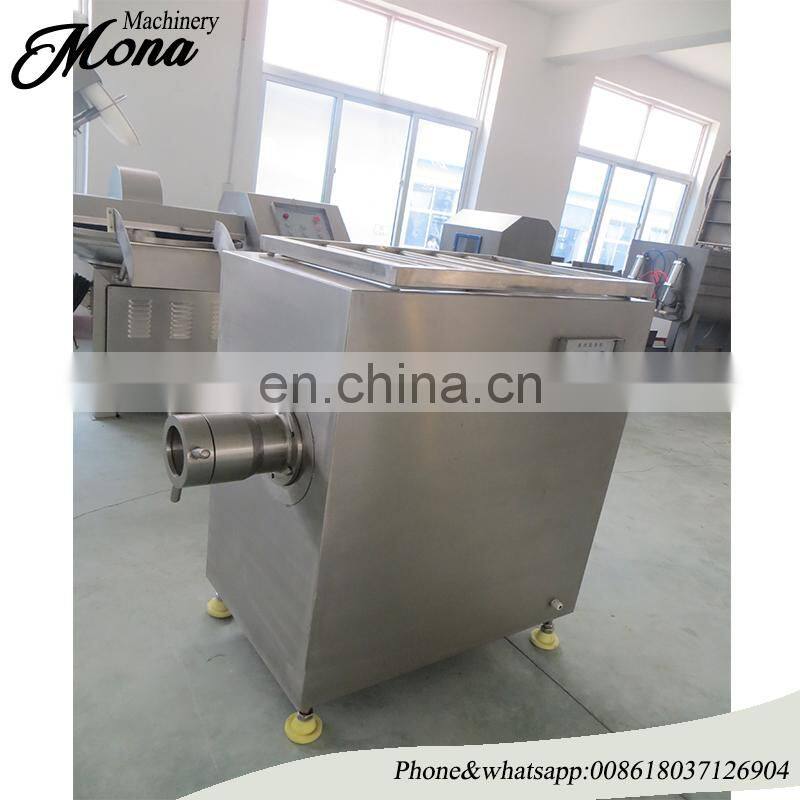 electric commercial kitchen food processing equipment meat grinder mincer for sale