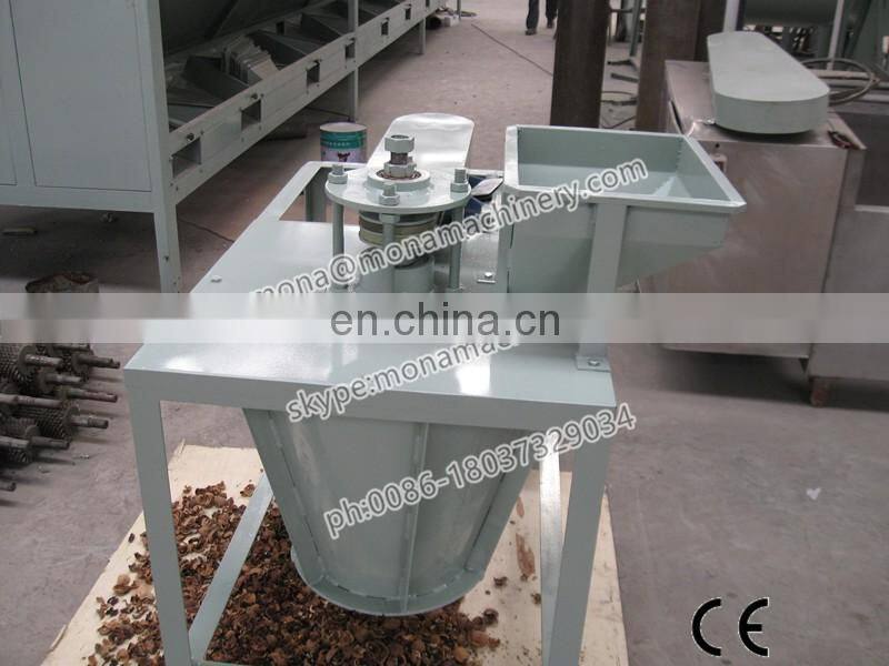 Exported abroad hard walnut shell removing machine