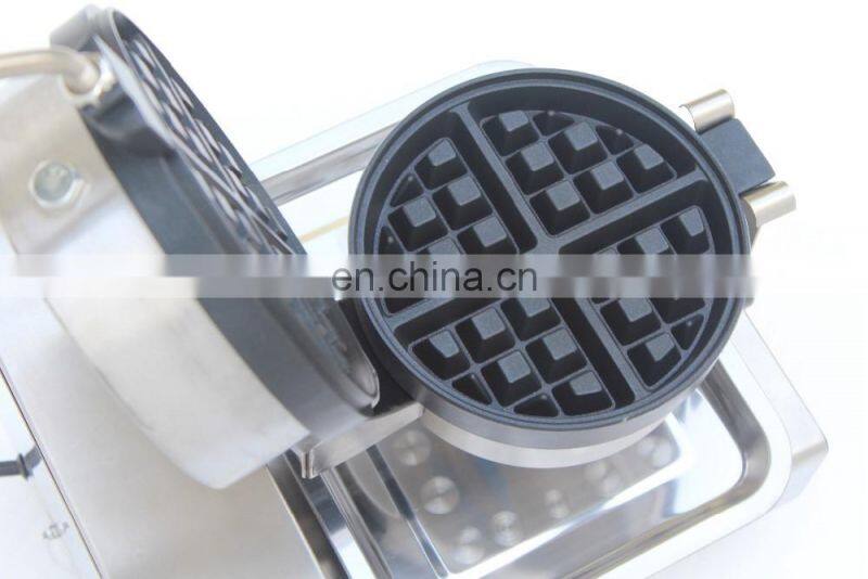 Commercial brussels waffle maker Waffle Iron liege swing belgian waffle making machine