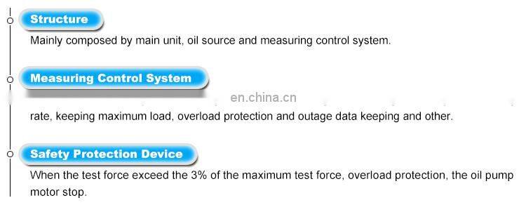 Hot sales 2000KN cement mortar compression testing machine