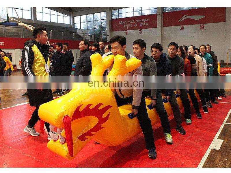 Outdoor Interactive Inflatable Team Building Games Obstacle Course Wipeout Equipment Team Sports Games Set For Kids Adult