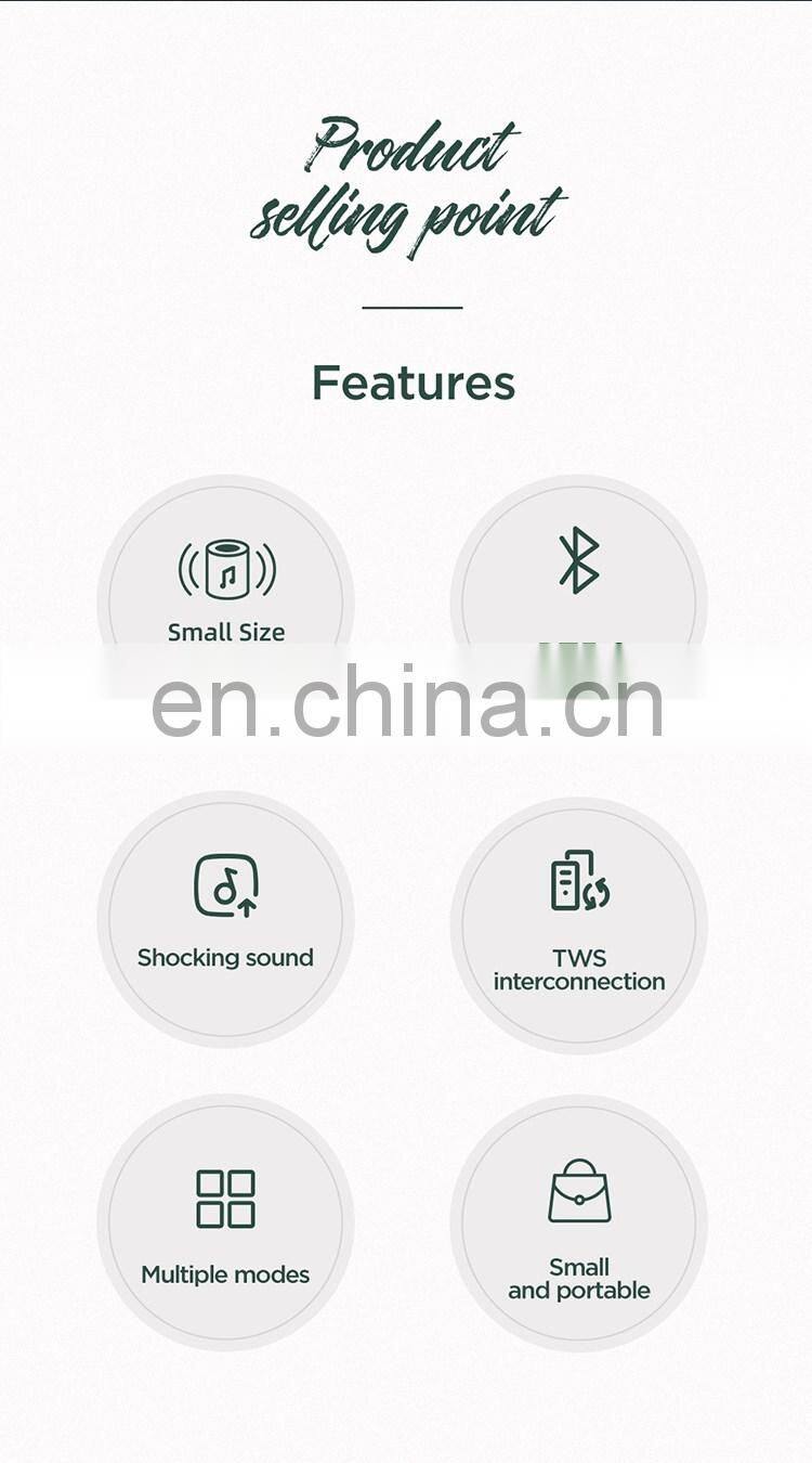 JOYROOM M09 mini speaker Support wireless bt connection TF card