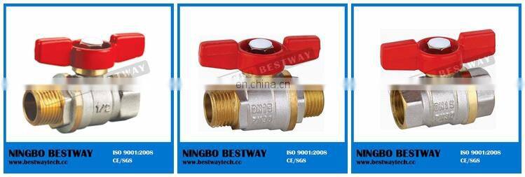 Female Male MS 58 Brass Ball Valve