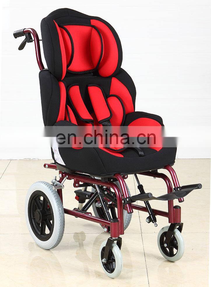 2021 best seller aluminum Cerebral Palsy wheelchair for both children and adults --- send inquiry and get samples free