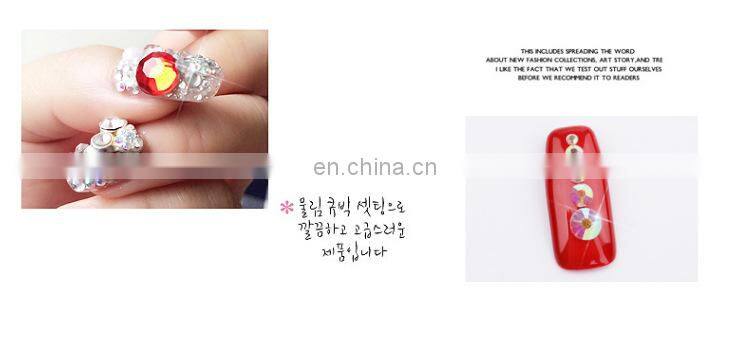 hot sales glass AB rhinestone for nail art rhinestone decoration