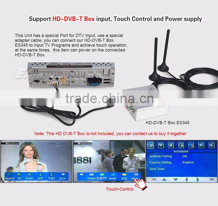 Erisin ES7053B 7" Special Car Audio DVD Player Dual Core for X5 E53 2002