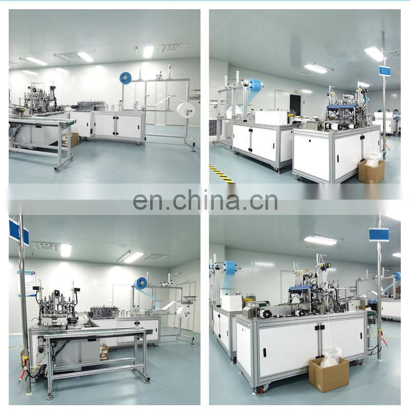 CNC Plc Fully Automatic Disposable Surgical Medical Mask Making Machine