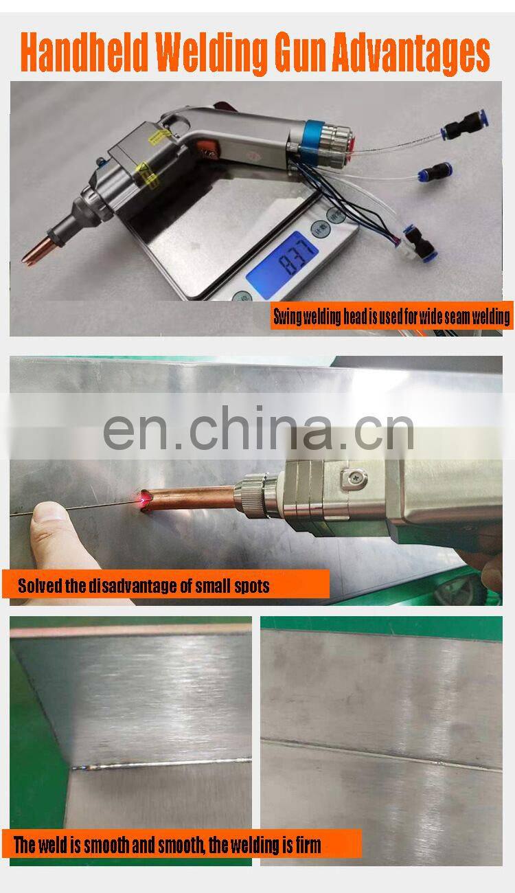 Easy to operate 1000W fiber laser welding machine price handheld welding equipment