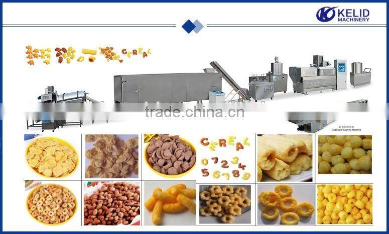 fully automatic bread snacks extruders