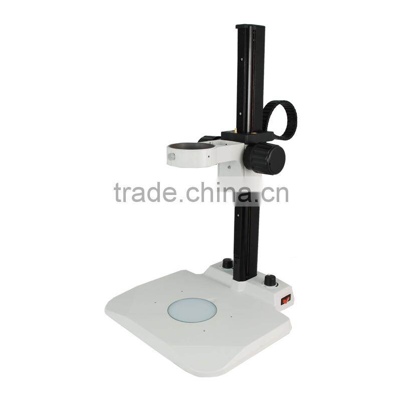 ZJ-623 83mm LED Illuminated Light Microscope Track Stand