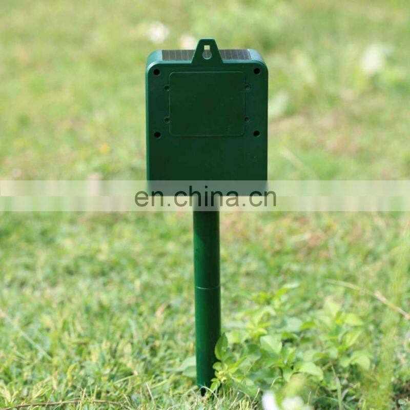 Professional Solar Power Infrared Sensor Animal Cats Dogs And Outdoor Bird Repeller Strong Ultrasonic Wave