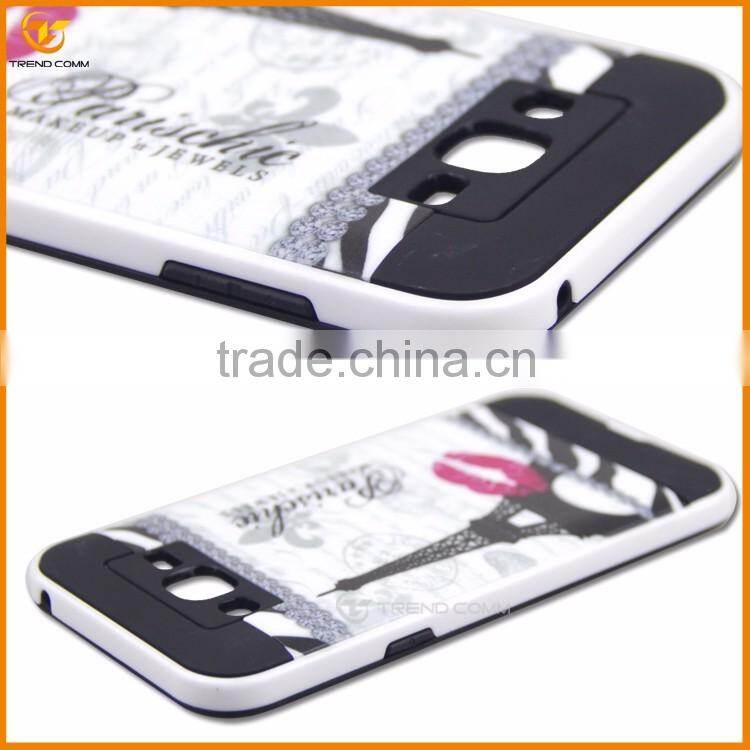 android mobile phone color printing hard back cover case for Samsung j7