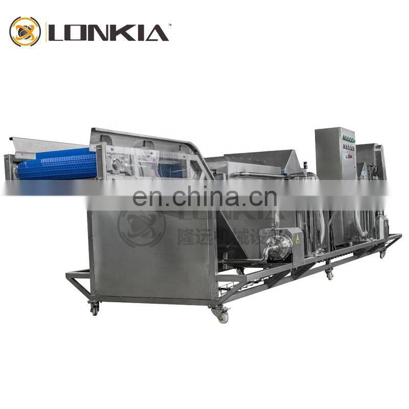 Commercial Small Fruit Bubble Washing Machine Tomatoes Pepper Bubble Washer for Fruit Vegetable