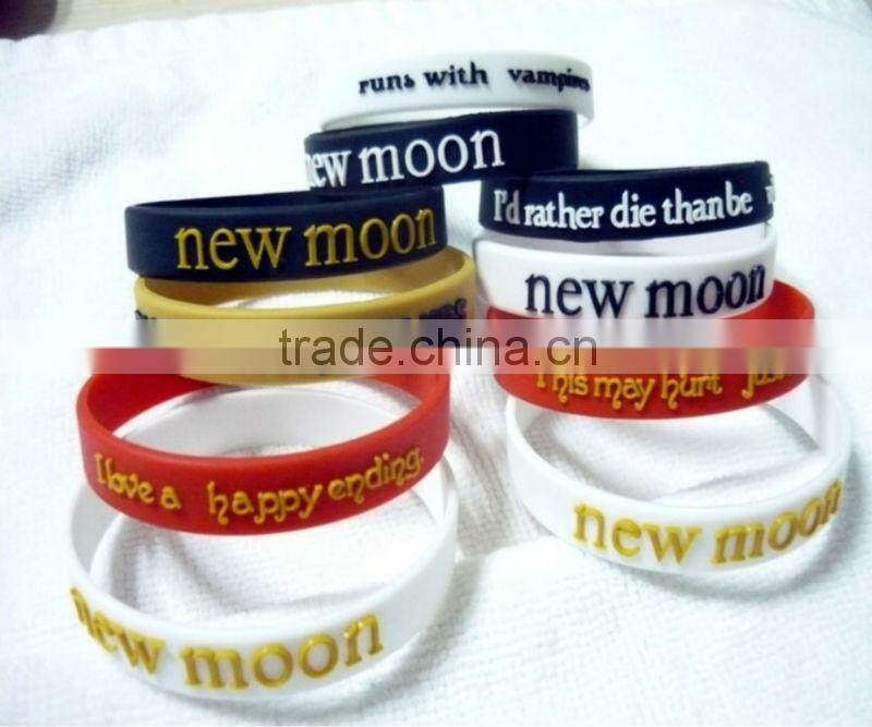 elegant silicone bracelet printer